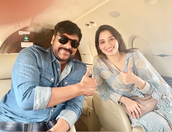 Acharya- Chiru requests Tamannah and she happily obliges