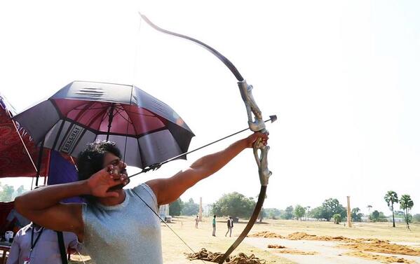 prabhas archery