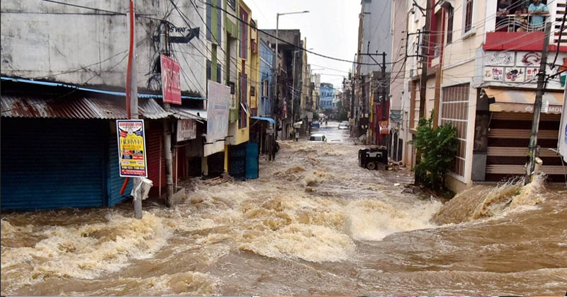 Hyderabad floods: KTR mercilessly trolled, KCR secret killer?