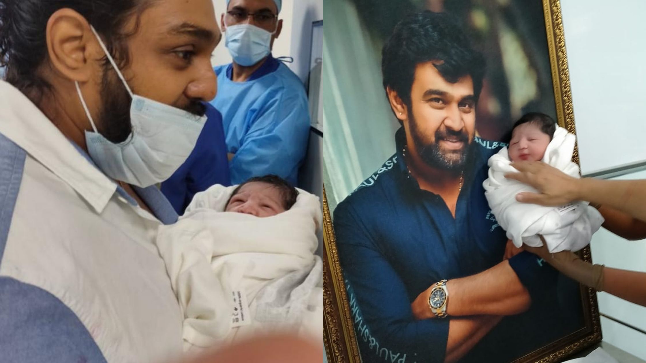 Chiru Sarja's Wife Blessed With a Baby Boy