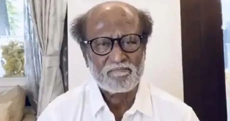BJP leader asks Rajini to care of his health first