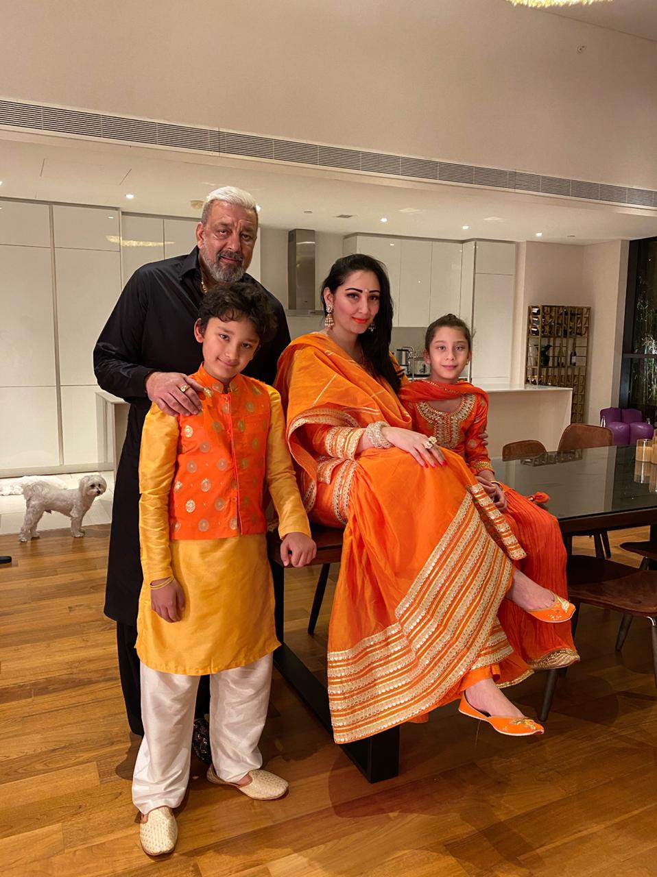 Prithviraj star Sanjay Dutt’s family time