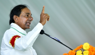 KCR greets PM ahead of new Parliament building ceremony