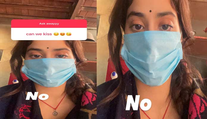 Janhvi Kapoor refuses to kiss fan amid pandemic