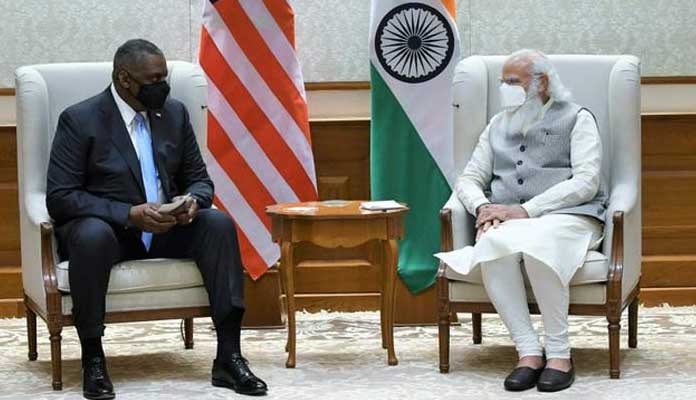 Modi meets US Defence Secretary