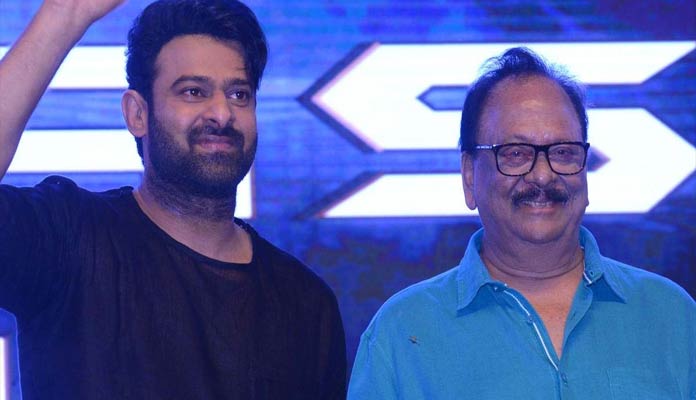 Prabhas and Krishnam Raju shoot for Radhe Shyam