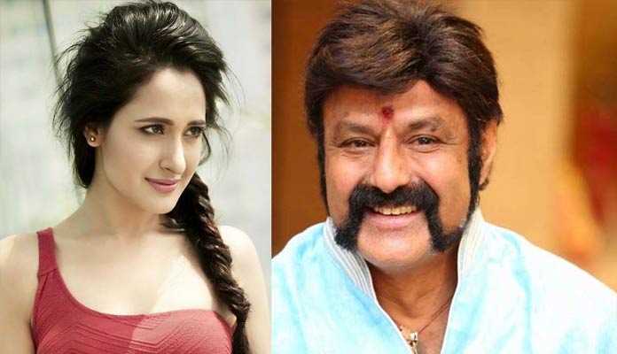 Pragya's stunners on Balakrishna