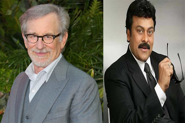 Chiranjeevi’s name added with Spielberg