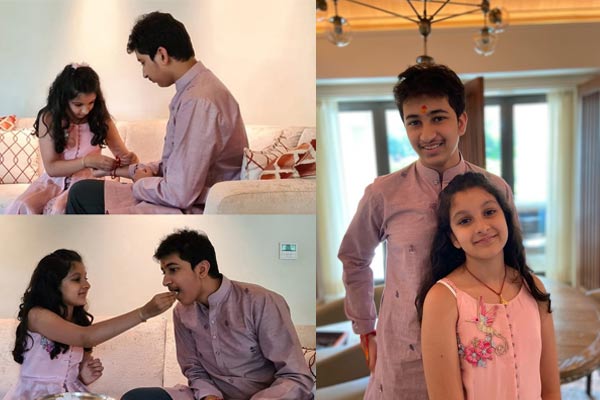 Mahesh Babu’s children celebrates Rakhi festival