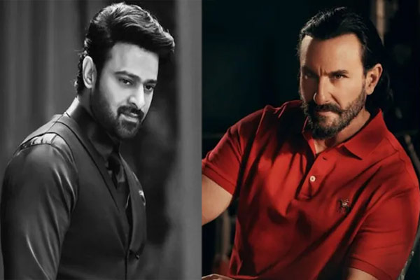 Prabhas surprises Saif Ali Khan