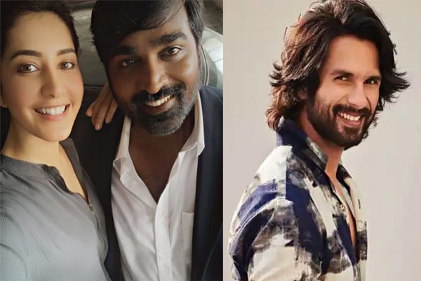 Raashi,Shahid,Vijay in a webseries