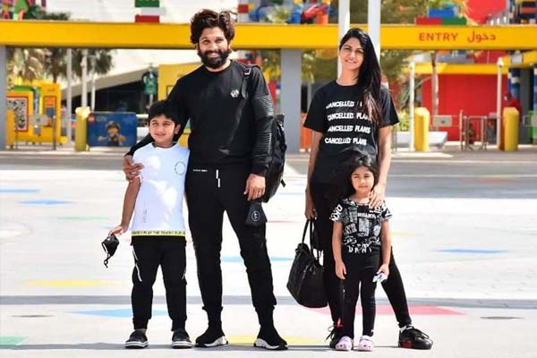 Allu Arjun stops Pushpa and goes to Dubai