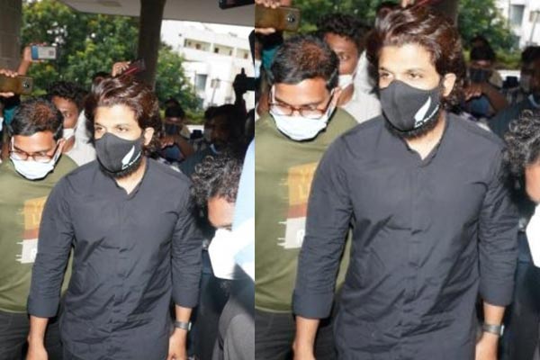 Allu Arjun visits SDT in Apollo