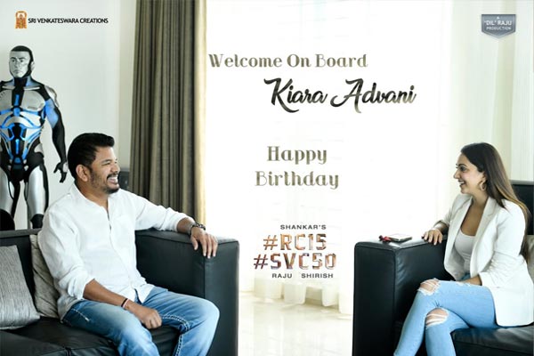 Kiara Advani is super thrilled for RC15