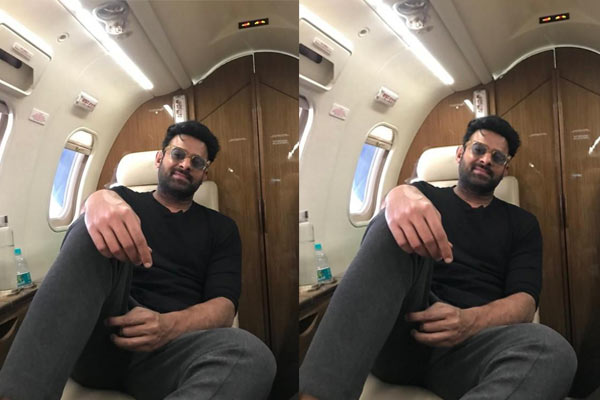 Why is Prabhas flying to the UK