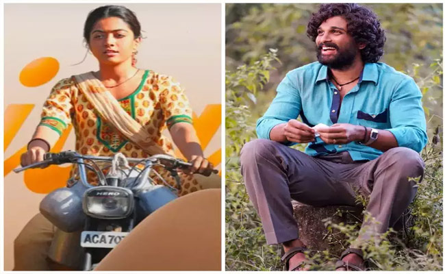 Allu Arjun,Rashmika’s Mass Look From Pushpa Becomes A Talking Point