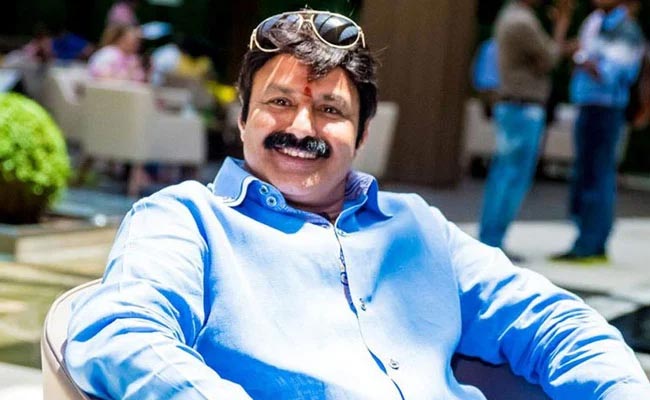 Balakrishna injures himself