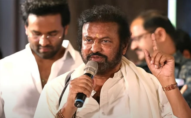 Manchu Vishnu swears as MAA president, Mohan Babu indirectly fires against Chiranjeevi