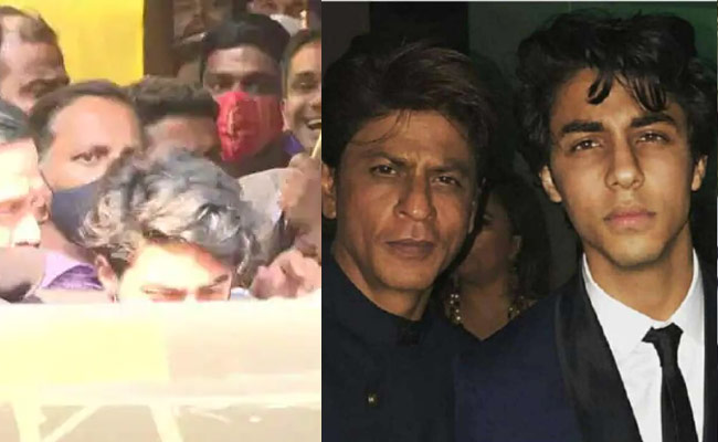 SRK’s Son Aryan Out Of Jail, Reaches Mannat