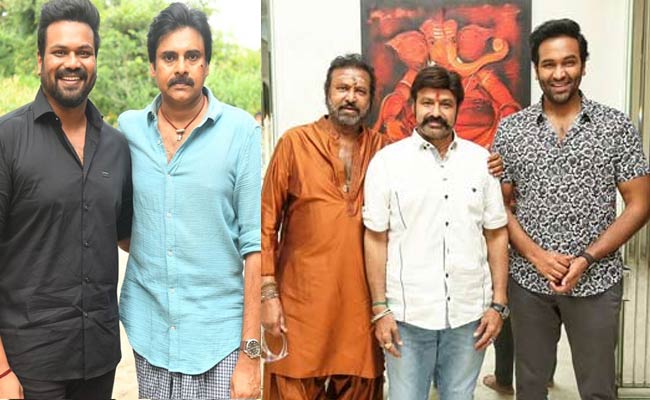 Vishnu, Mohan Babu meets Balakrishna, Manchu Manoj meets Pawan Kalyan