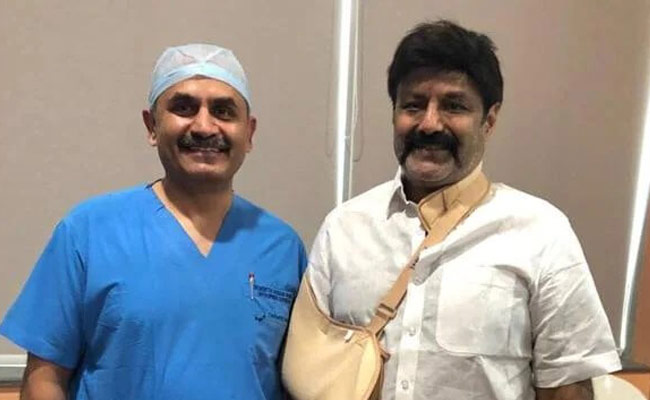 Balakrishna Undergoes Shoulder Surgery