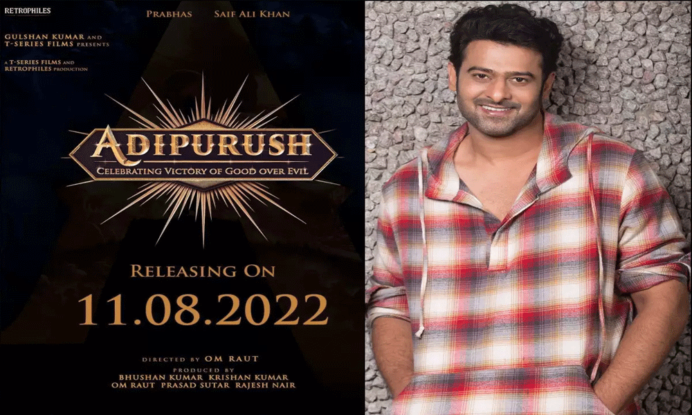 Date fixed for Prabhas’s next movie