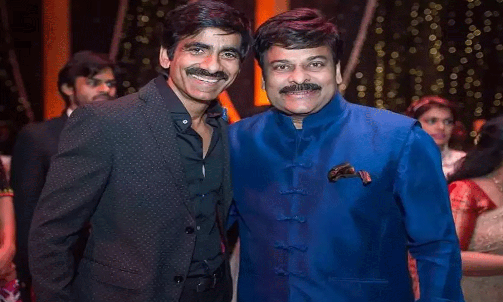 Ravi Teja dons the same role again for Chiranjeevi