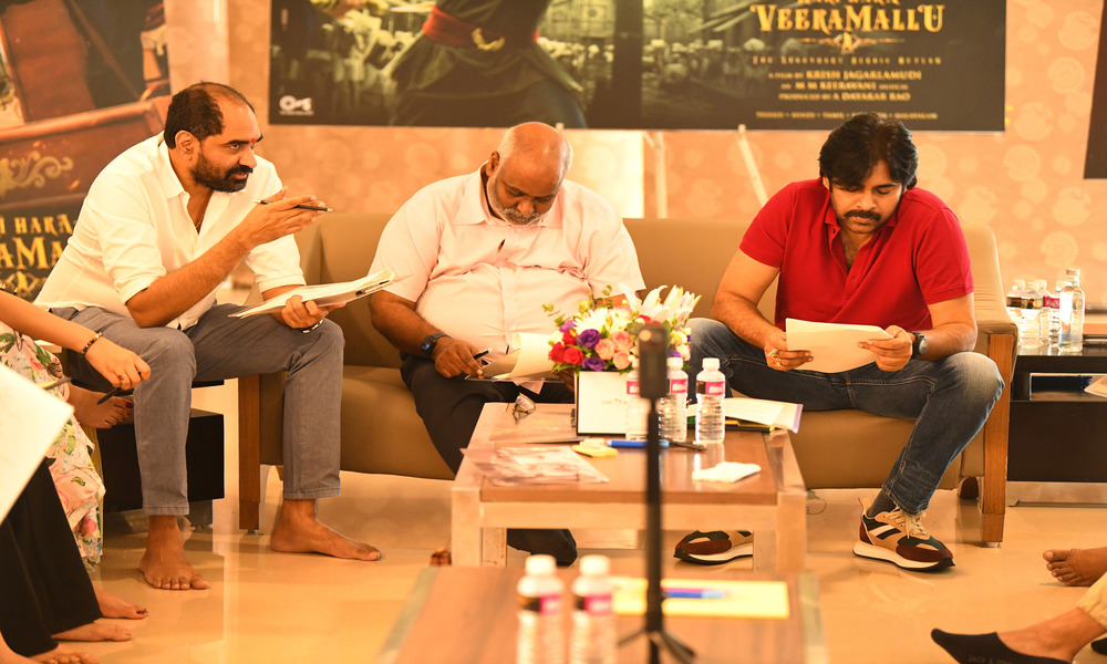 Krish’s Magnum Opus with Pawan Kalyan Hari Hara Veera Mallu conduct a  “pre-schedule Workshop”
