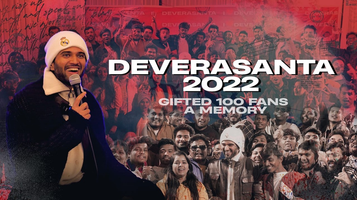 The Vijay Deverakonda Creates Lifetime Memory For 100 People
