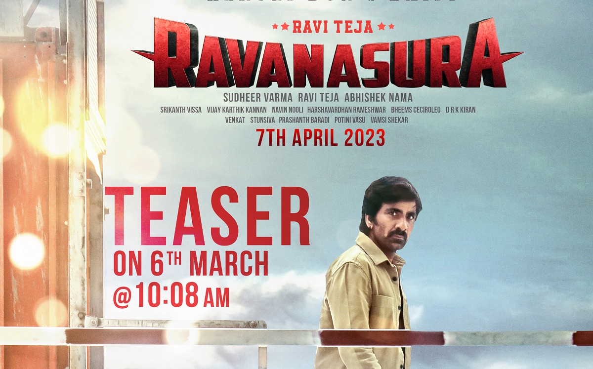 Ravi Teja ‘Ravanasura’ Teaser On March 6th