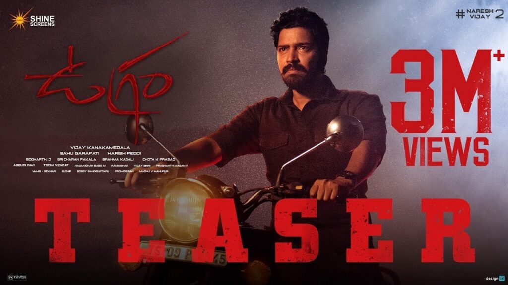 Allari naresh ugram intense trailer unleashed telugu rajyam