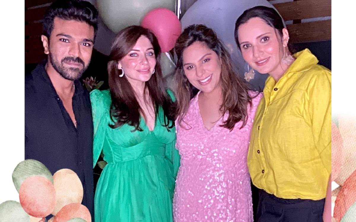 Parents To Be, Upasana, Ram Charan’s Baby Shower’s Are All Things Love !
