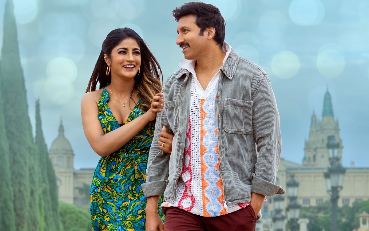 Sreeleela Launched The Lyrical Of The Third Single From Gopichand, Rama Banam