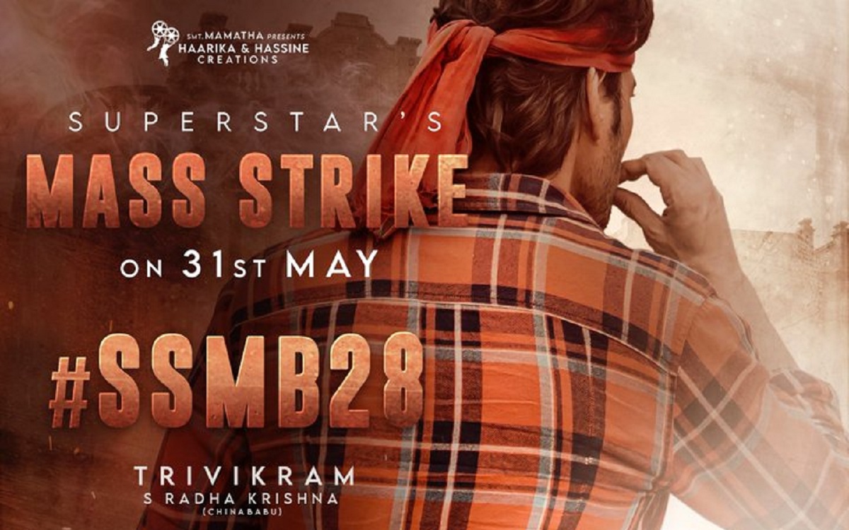 SSMB28: Makers Amplify Excitement with a Captivating New Poster