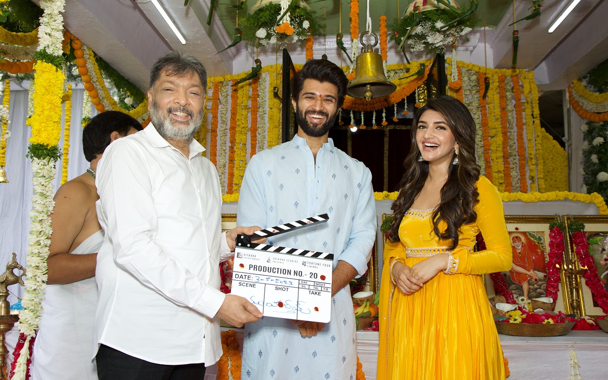 #VD12Begins – Vijay Deverakonda Launched With A Pooja Ceremony Today.