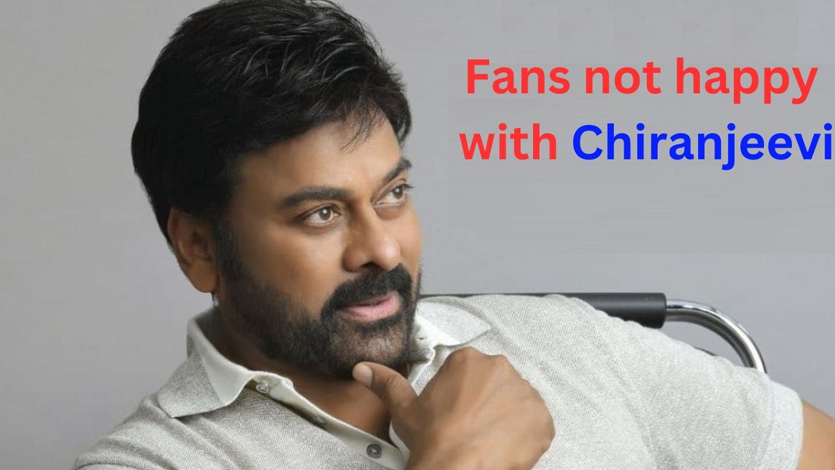 Fans Not Happy With Chiranjeevi
