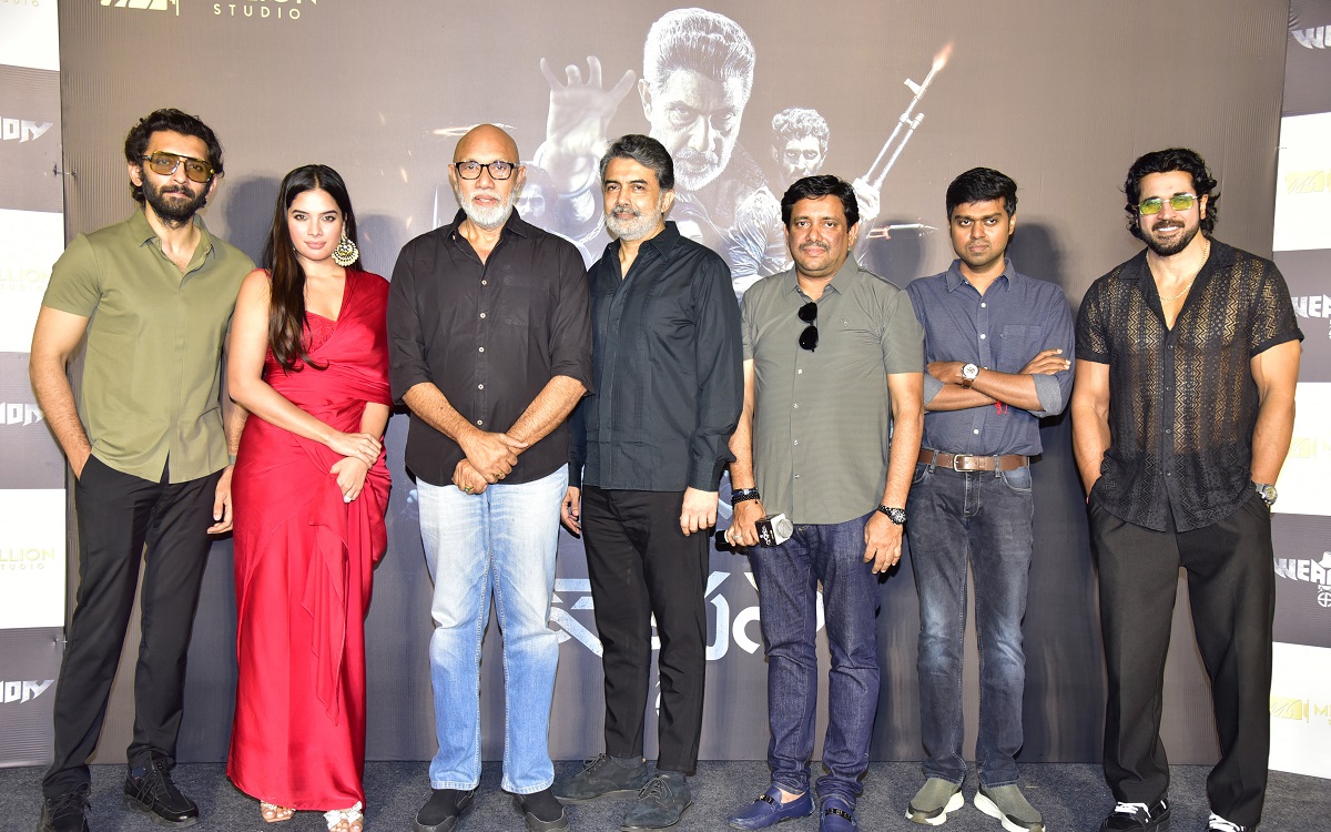 Sathyaraj In ‘Weapon’ Glimpse Launch Event