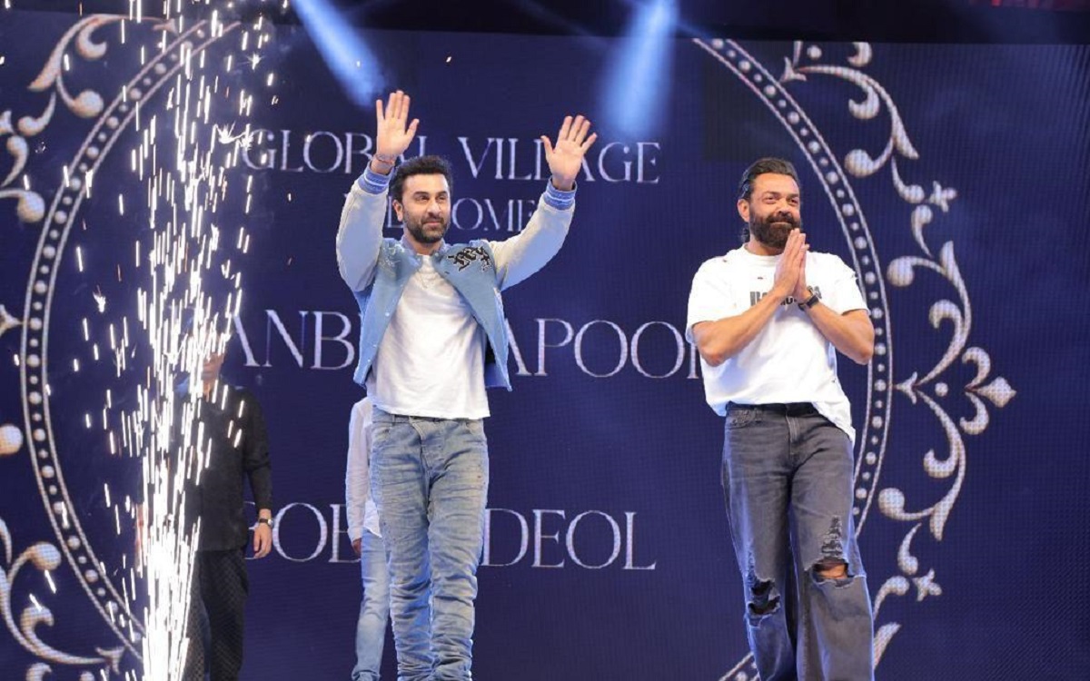 Ranbir Kapoor And Bobby Deol Rock Global Village In Dubai With ‘Arjan Vailly’ Song Premiere