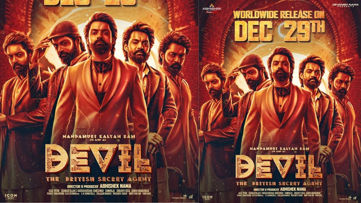 Kalyan Ram Periodic Spy Thriller Devil Releasing Worldwide On December 29th