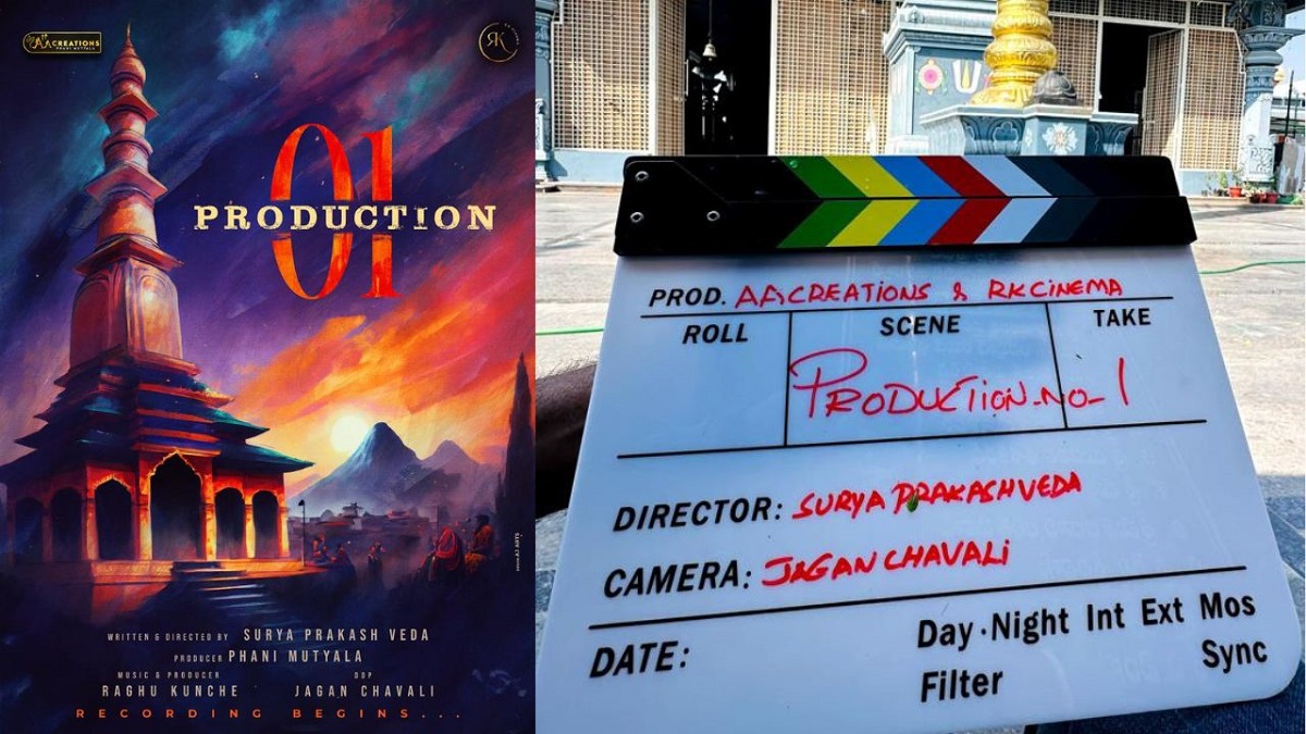 RK Cinema, AA Creations Banners Production No. 1 Project Launched Traditionally