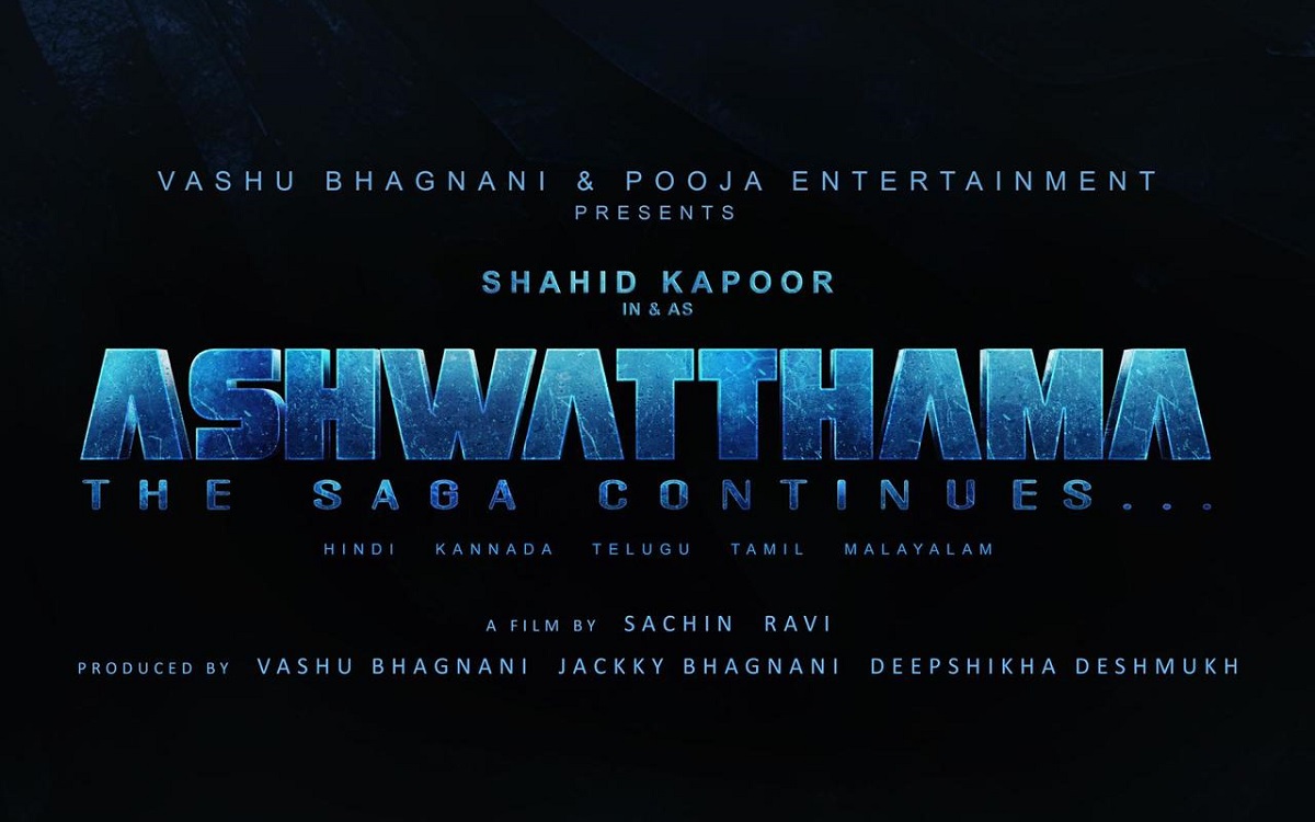 Shahid Kapoor Dons The Mantle Of ‘Ashwatthama The Saga Continues’
