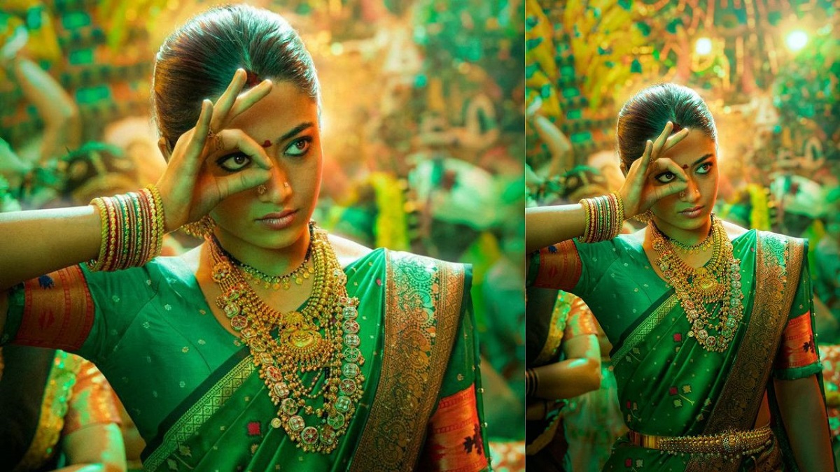 Birthday Beauty National Rashmika Looks Gorgeous In Latest Poster