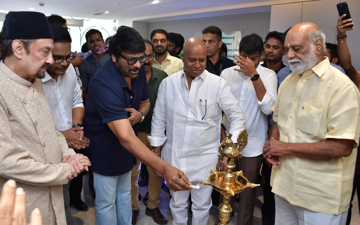 Chiranjeevi Inaugurates Yoda Diagnostics’ New Branch In Madhapur
